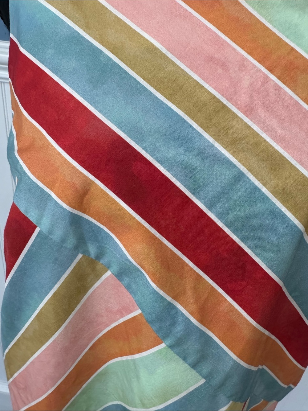 NWT Mestiza New York Payton Mini Dress In Cabana Stripe ~ Size Large - Picture 6 of 14